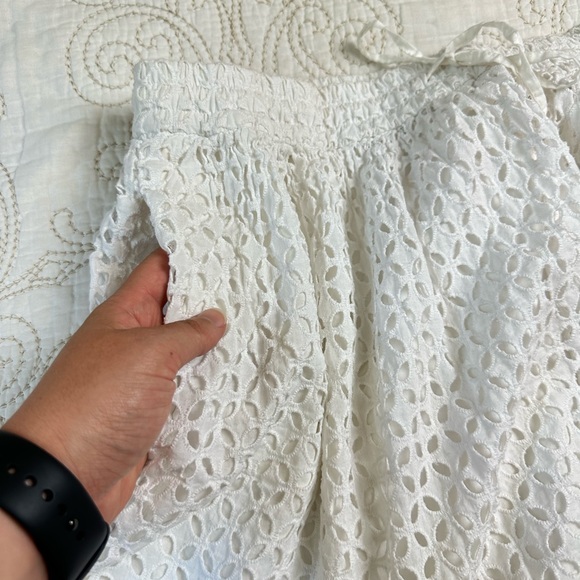 Madewell white eyelet full mini skirt - Picture 9 of 9